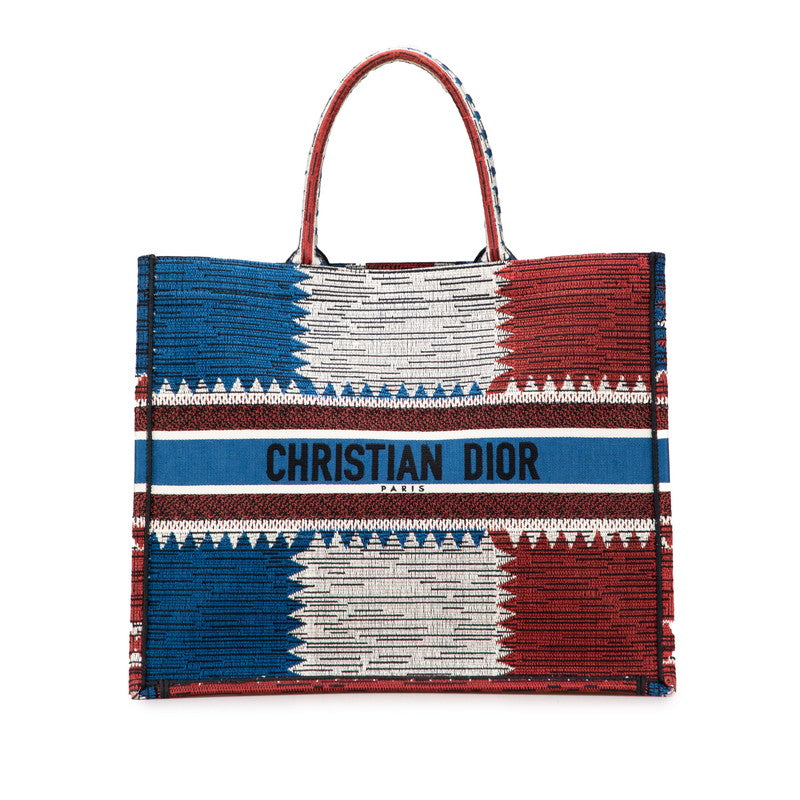 Dior Book Tote Canvas Tote Bag (Champs-Élysées Limited)