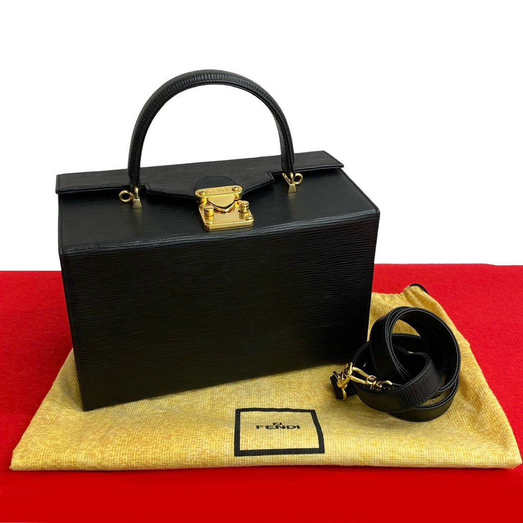 Fendi Epi Leather 2way Handbag Shoulder Bag