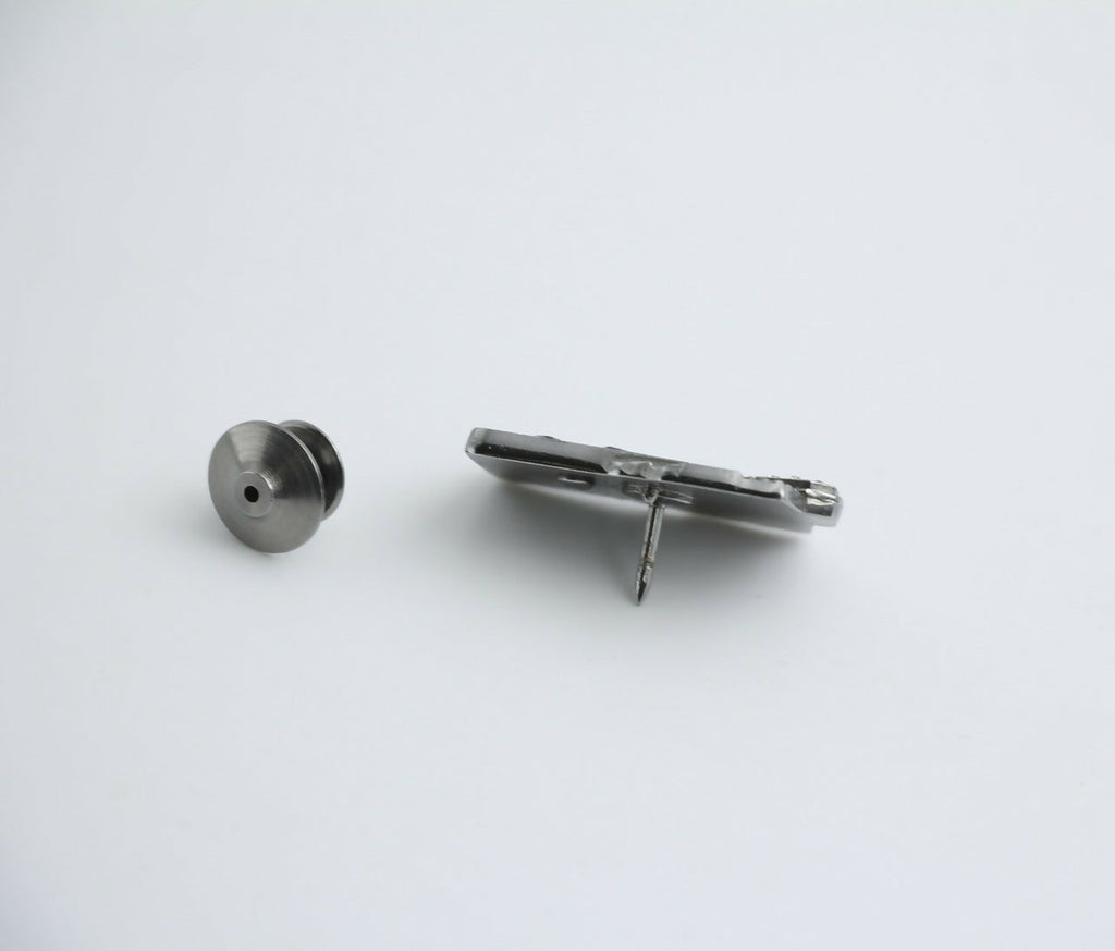 Chanel 09A Metal Moscow Series Badge Brooch