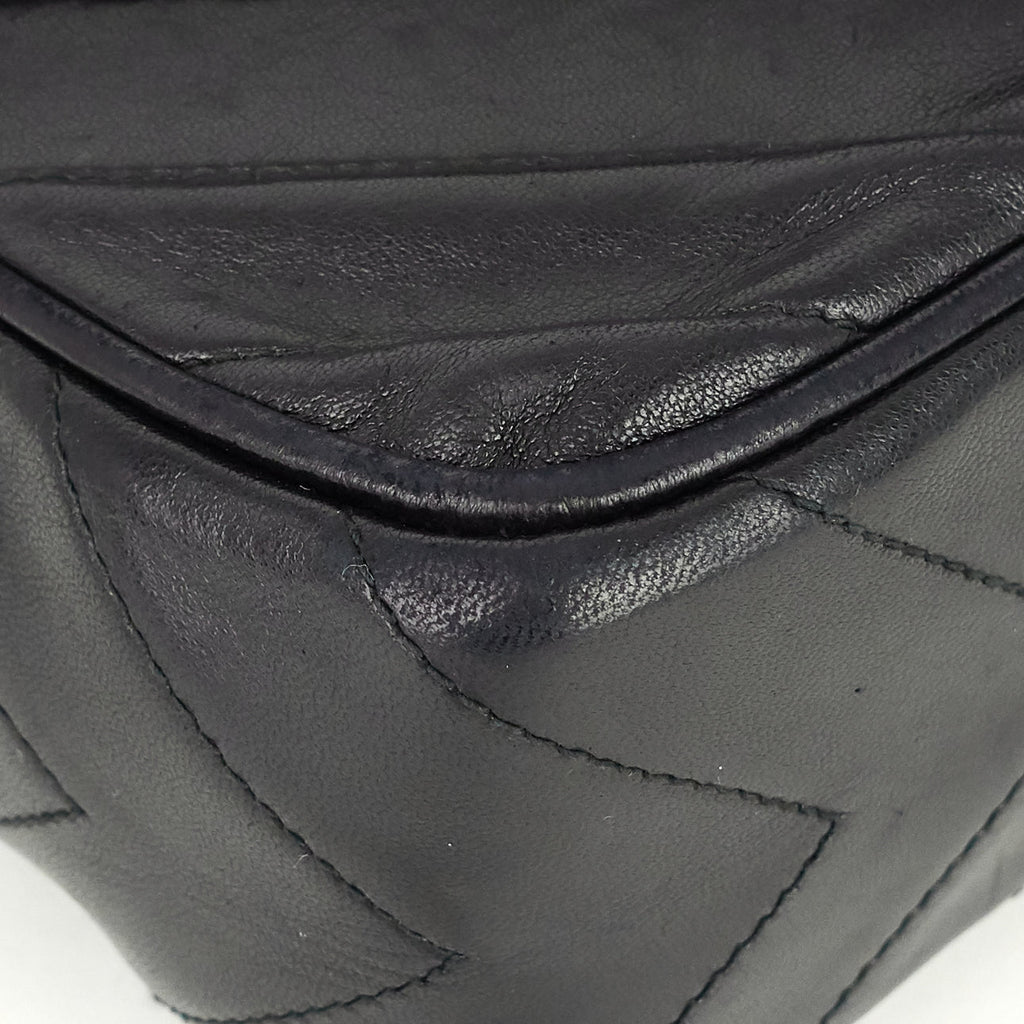 Chanel CC Camera Lambskin Crossbody Bag