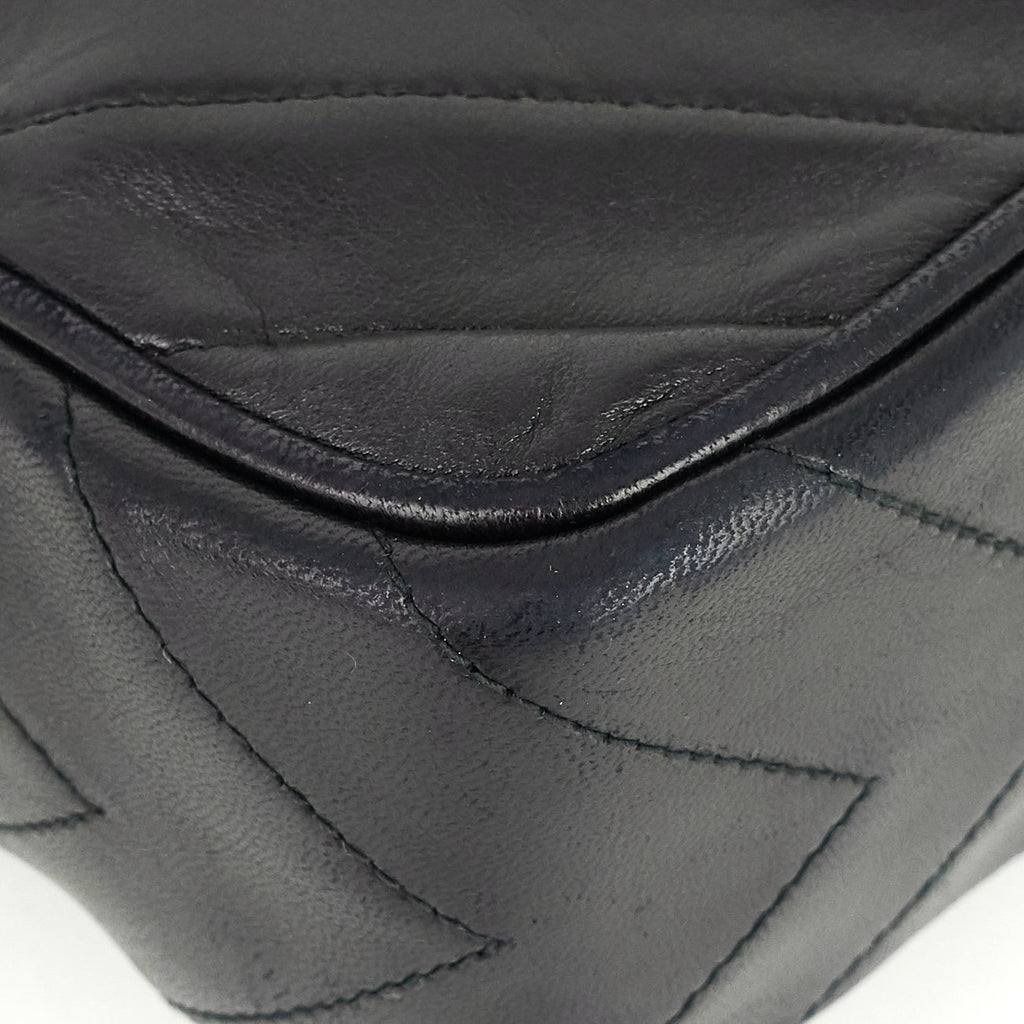 Chanel CC Camera Lambskin Crossbody Bag