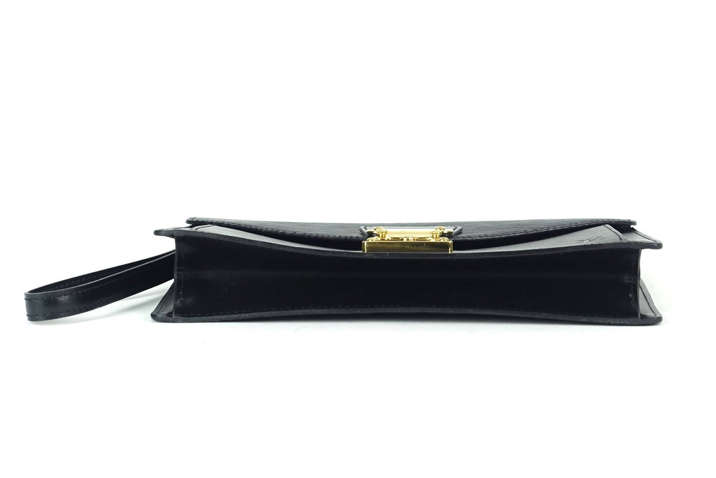 Louis Vuitto Sellier Dragonne Epi Leather Clutch Bag