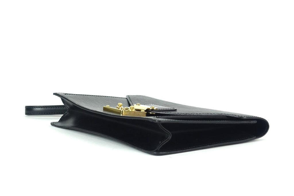 Louis Vuitto Sellier Dragonne Epi Leather Clutch Bag