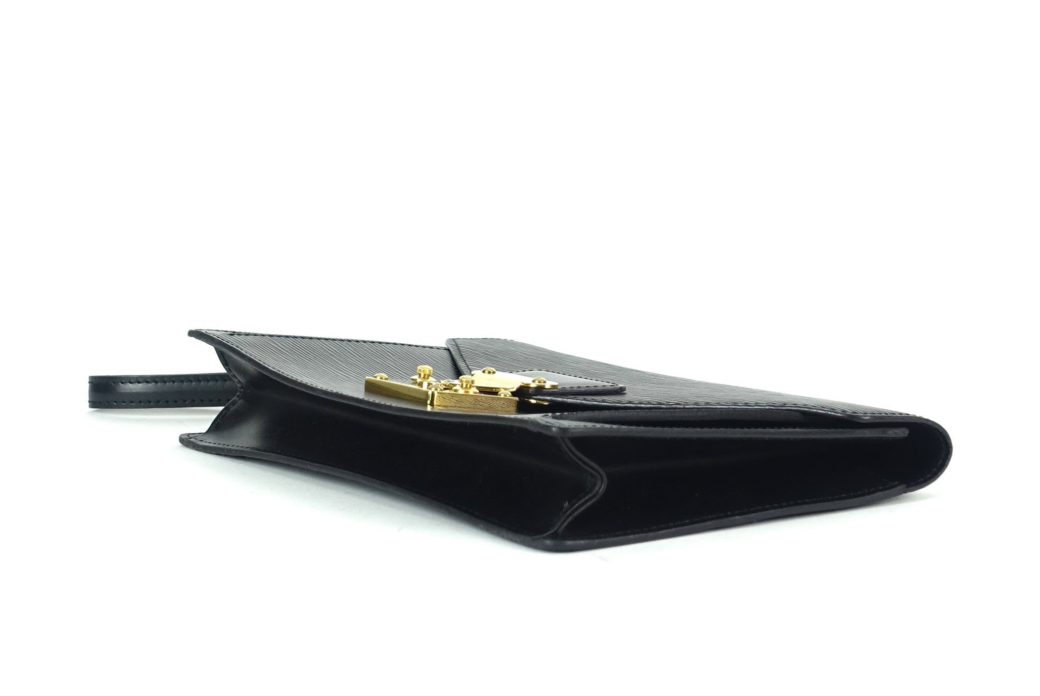 Louis Vuitto Sellier Dragonne Epi Leather Clutch Bag