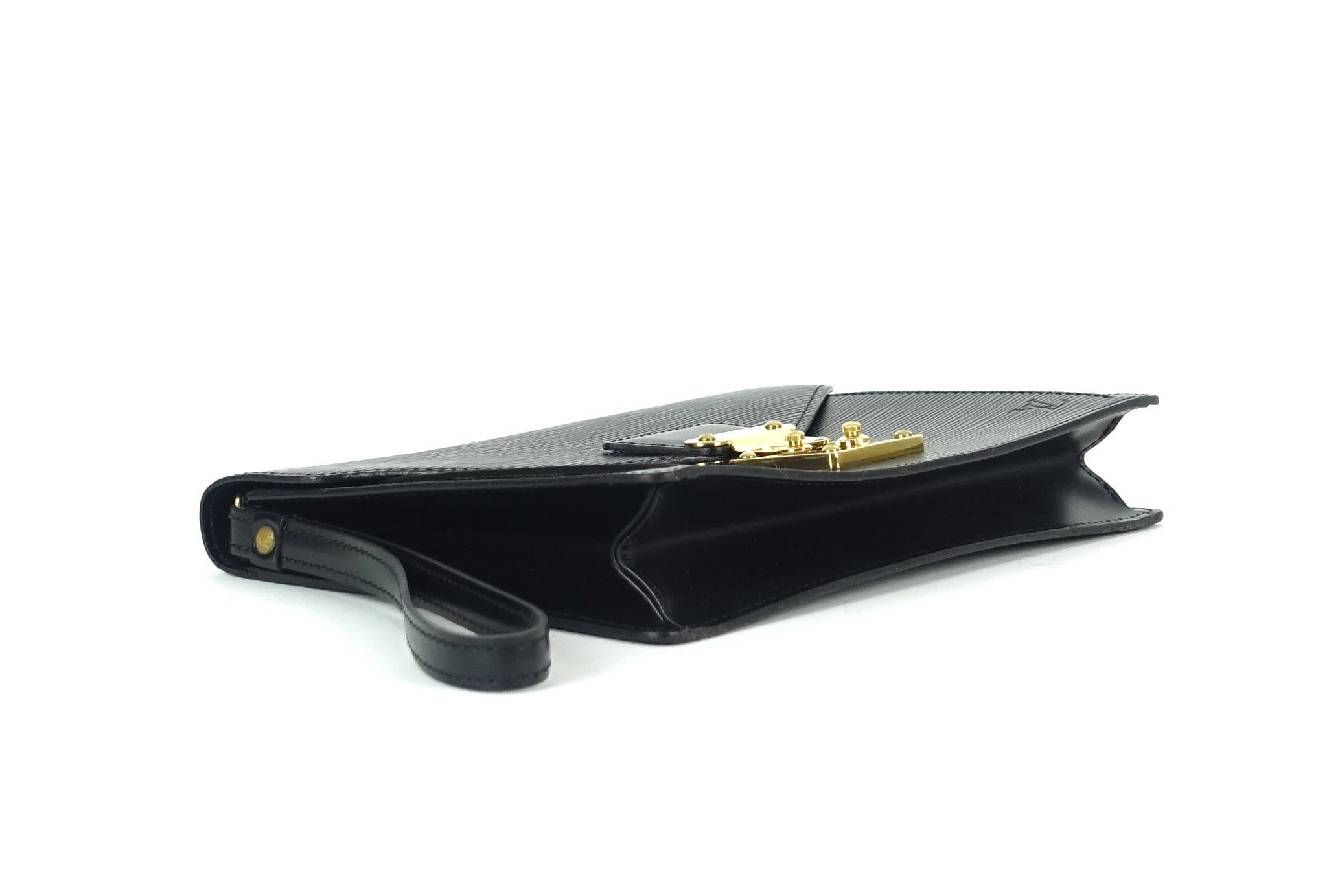 Louis Vuitto Sellier Dragonne Epi Leather Clutch Bag