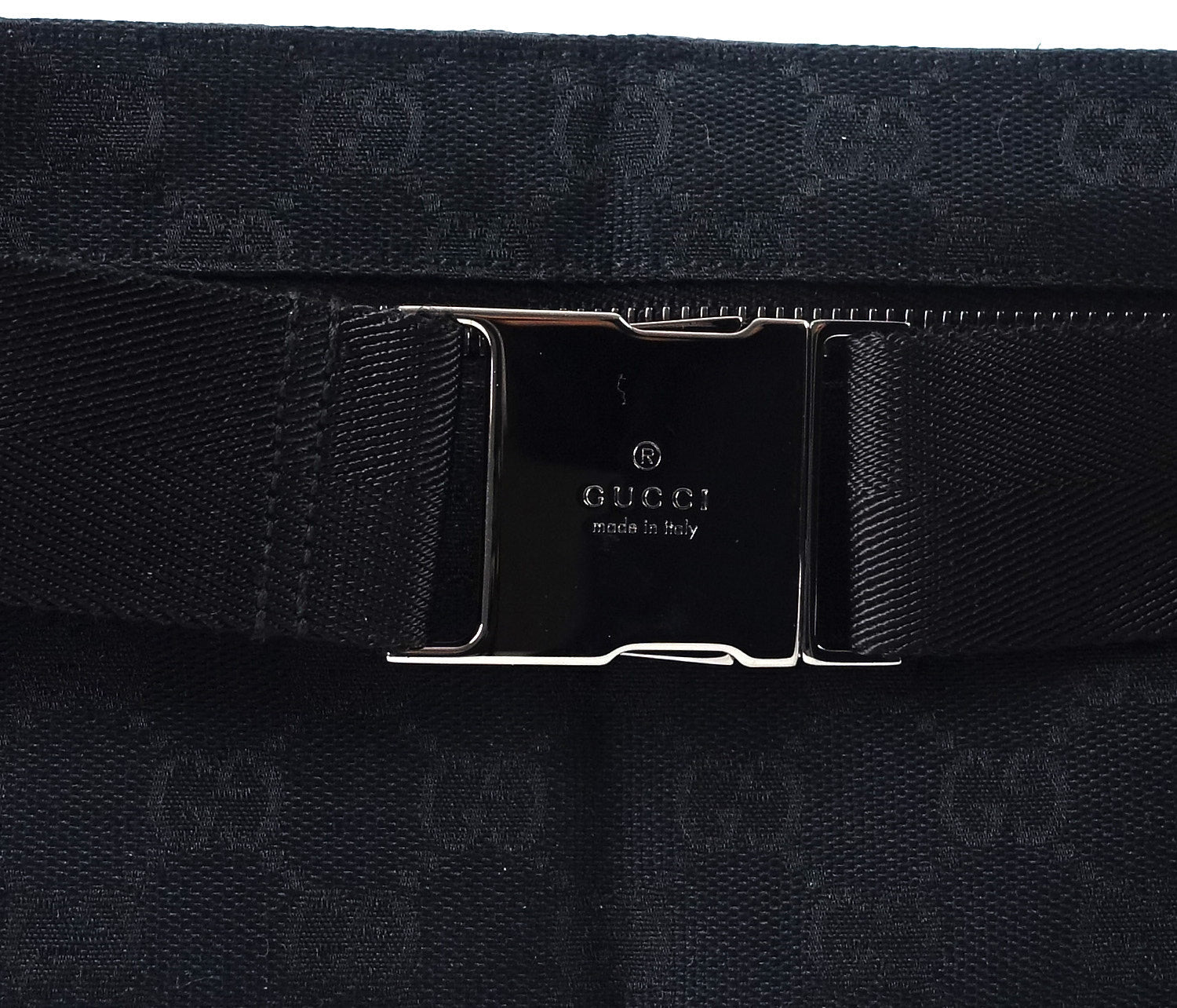 Gucci Monogram Canvas Belt Bag