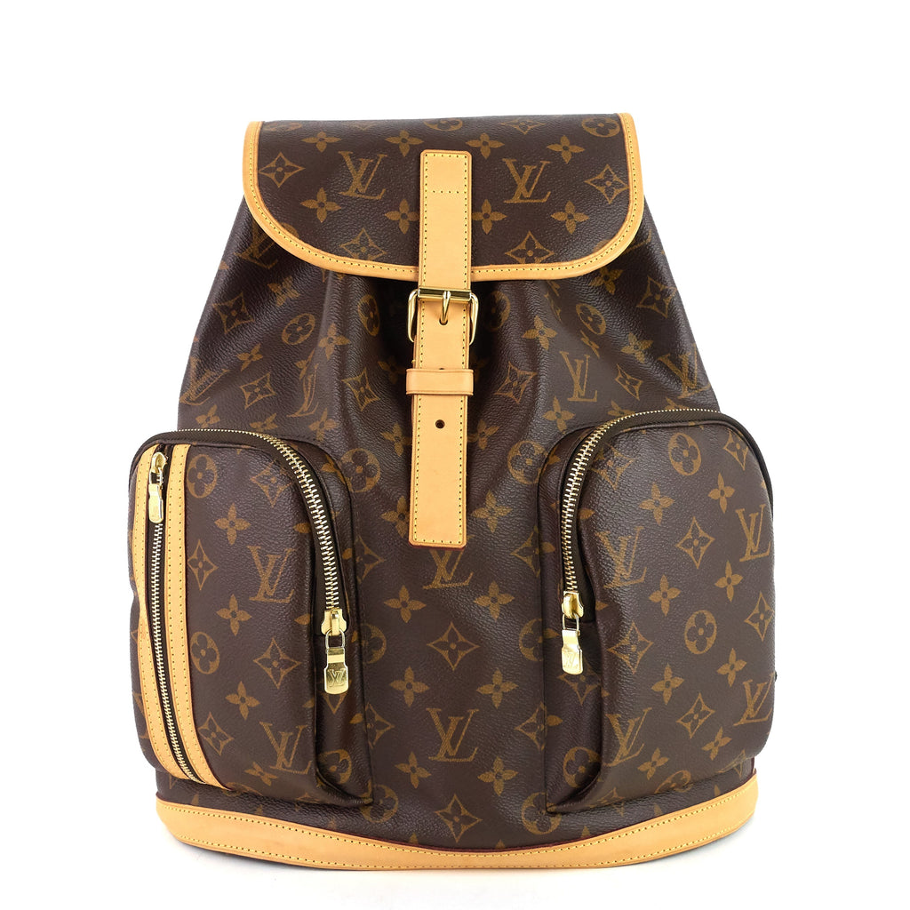 Louis Vuitto Bosphore Monogram Canvas Backpack Bag