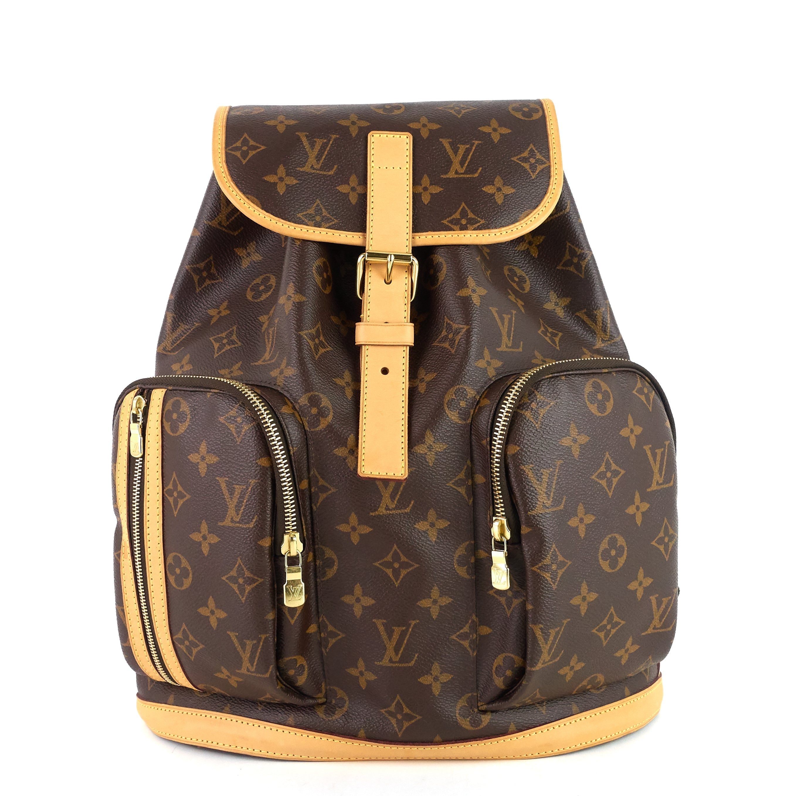 Louis Vuitto Bosphore Monogram Canvas Backpack Bag
