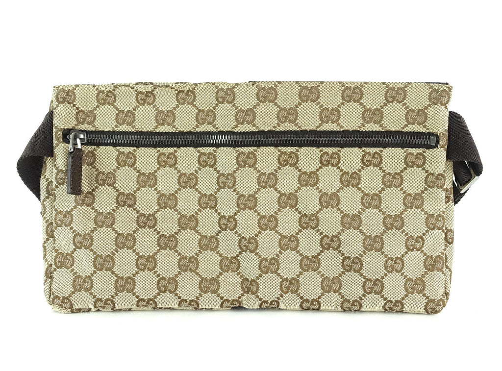 Gucci Monogram Canvas Belt Bag