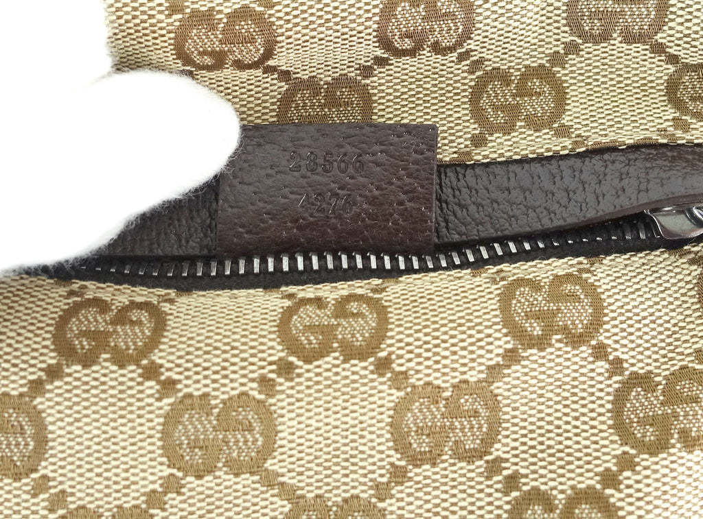 Gucci Monogram Canvas Belt Bag