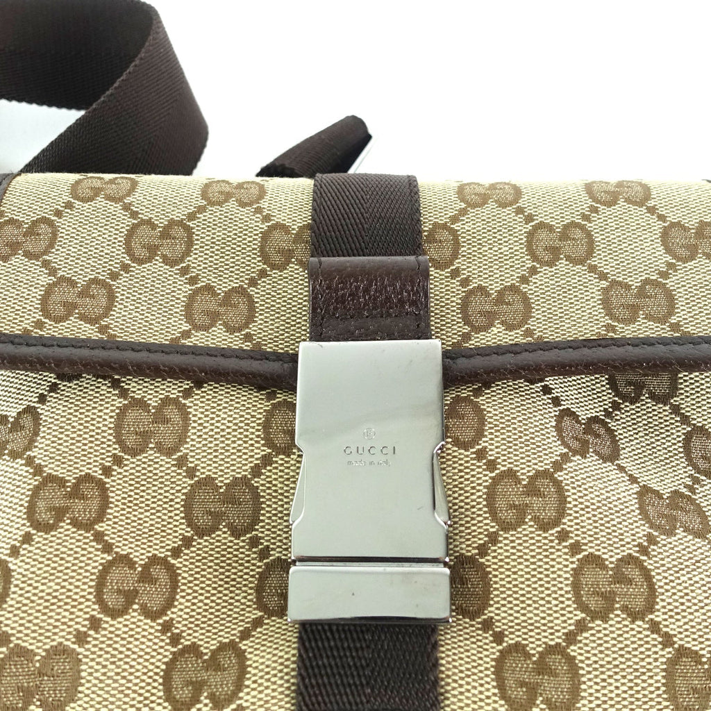 Gucci Monogram Canvas Belt Bag