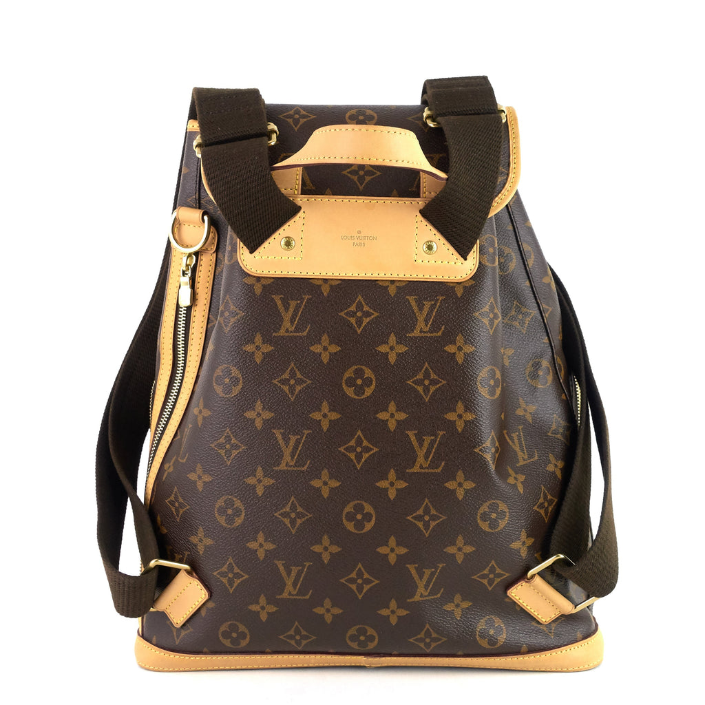 Louis Vuitto Bosphore Monogram Canvas Backpack Bag