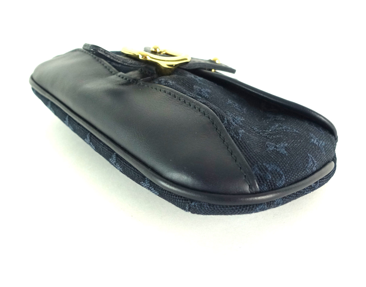 Louis Vuitto Anne Sophie Mini Lin Canvas Clutch Bag