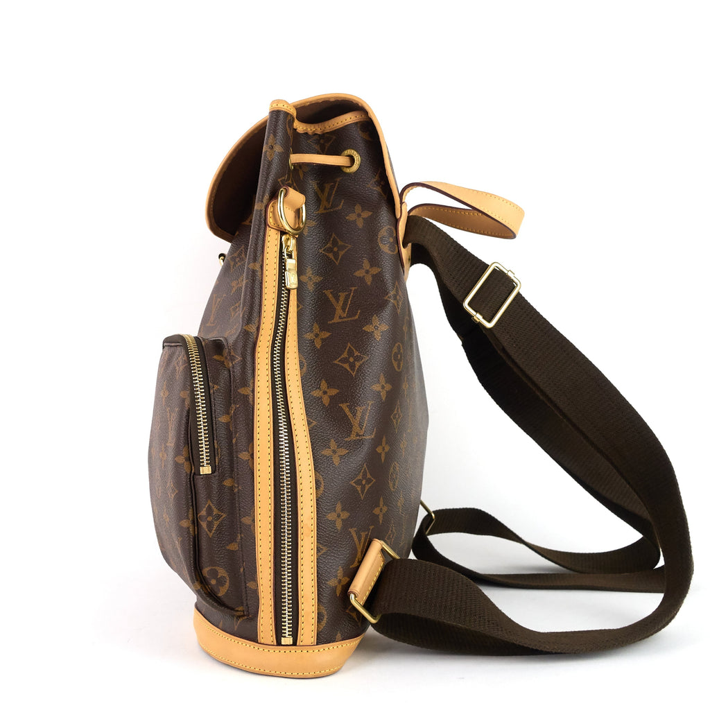 Louis Vuitto Bosphore Monogram Canvas Backpack Bag