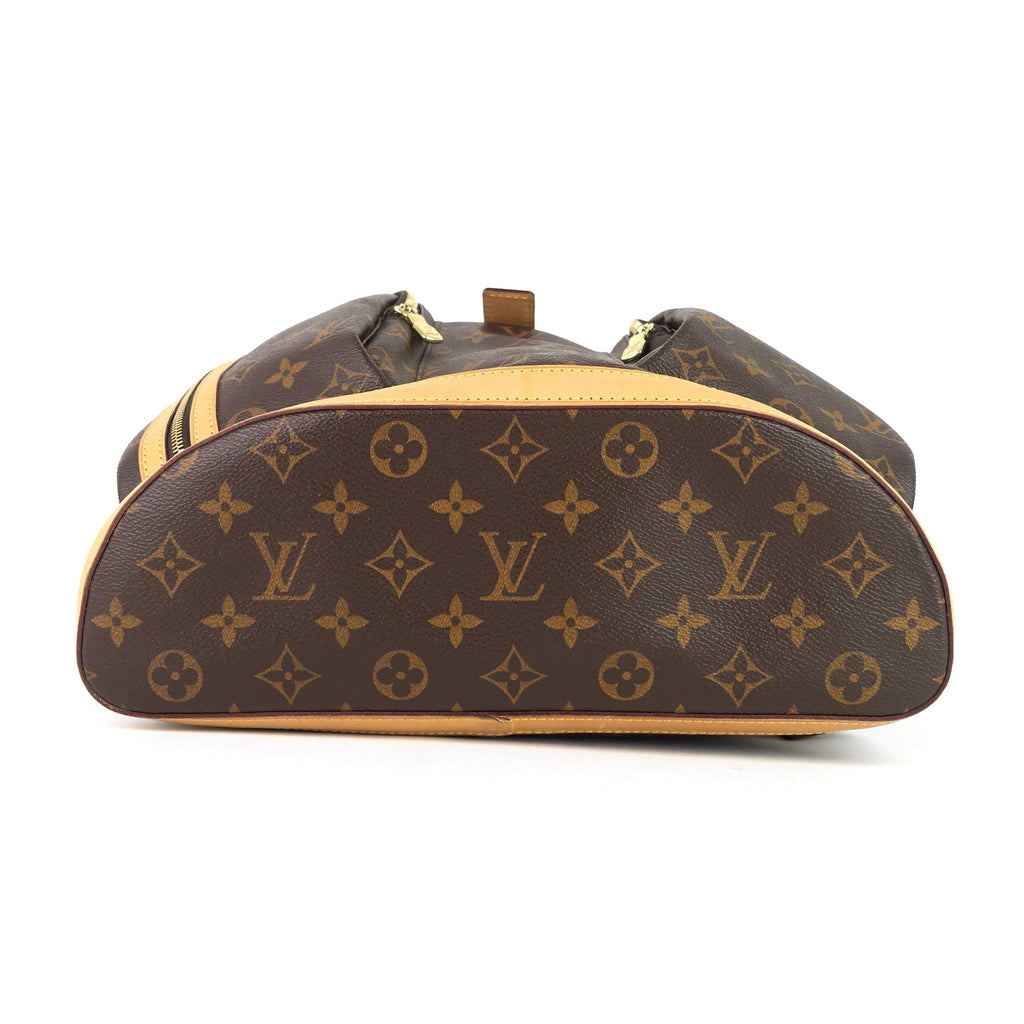 Louis Vuitto Bosphore Monogram Canvas Backpack Bag