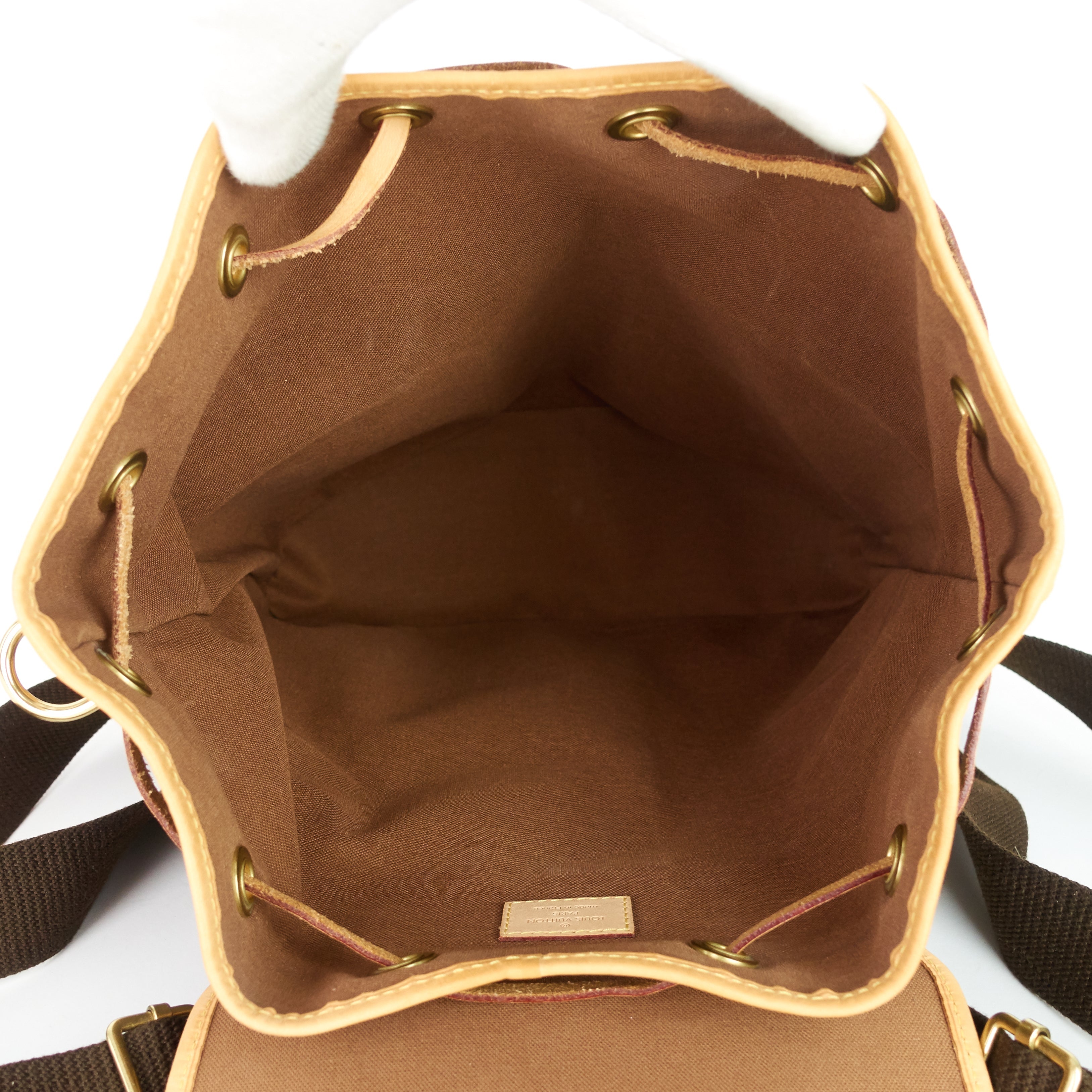 Louis Vuitto Bosphore Monogram Canvas Backpack Bag