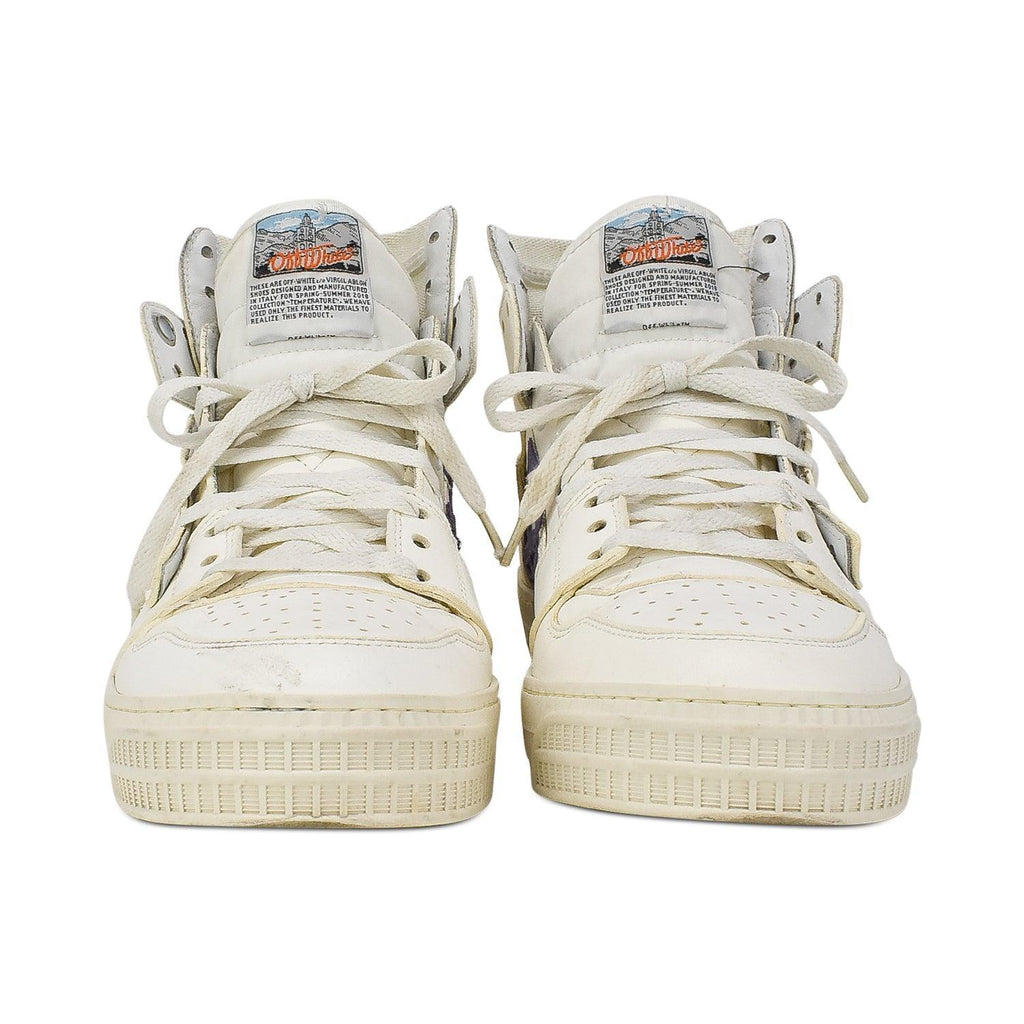 Off-White High-Top Sneakers - Men's 41