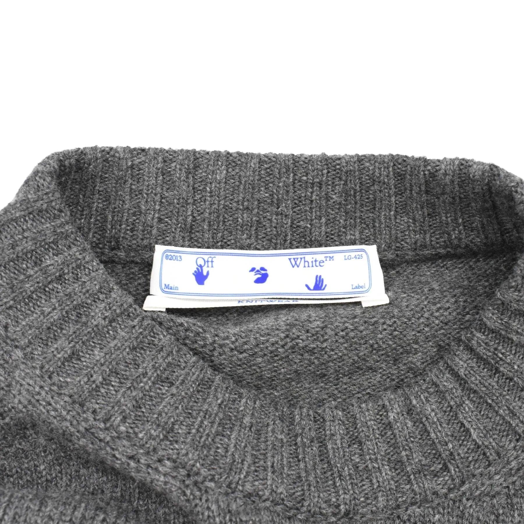 Off-White Wool Sweater - Women's L