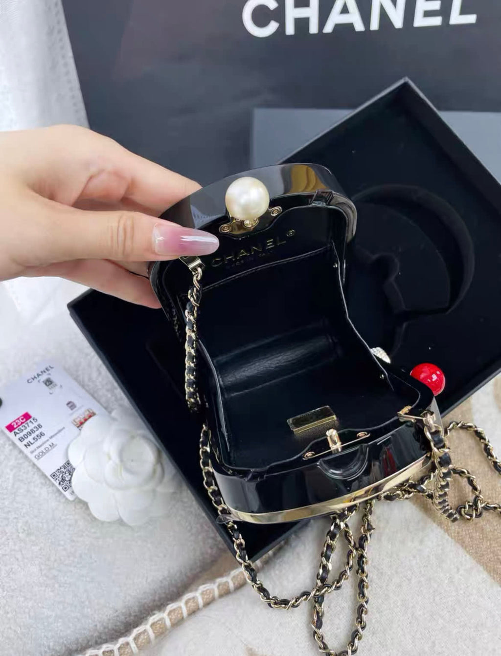 Chanel 23C Monaco Slot Machine Casino Minaudière Evening Clutch Bag