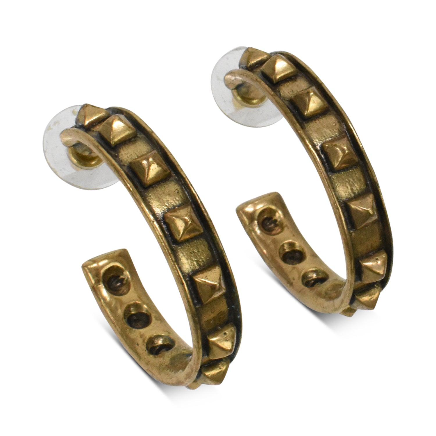 Oscar De La Renta Hoop Earrings