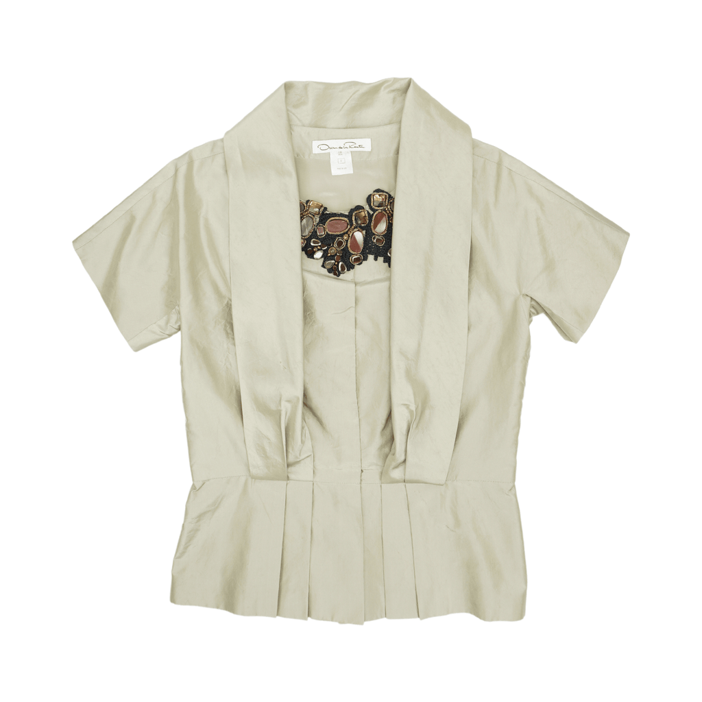 Oscar De La Renta Top - Women's 8