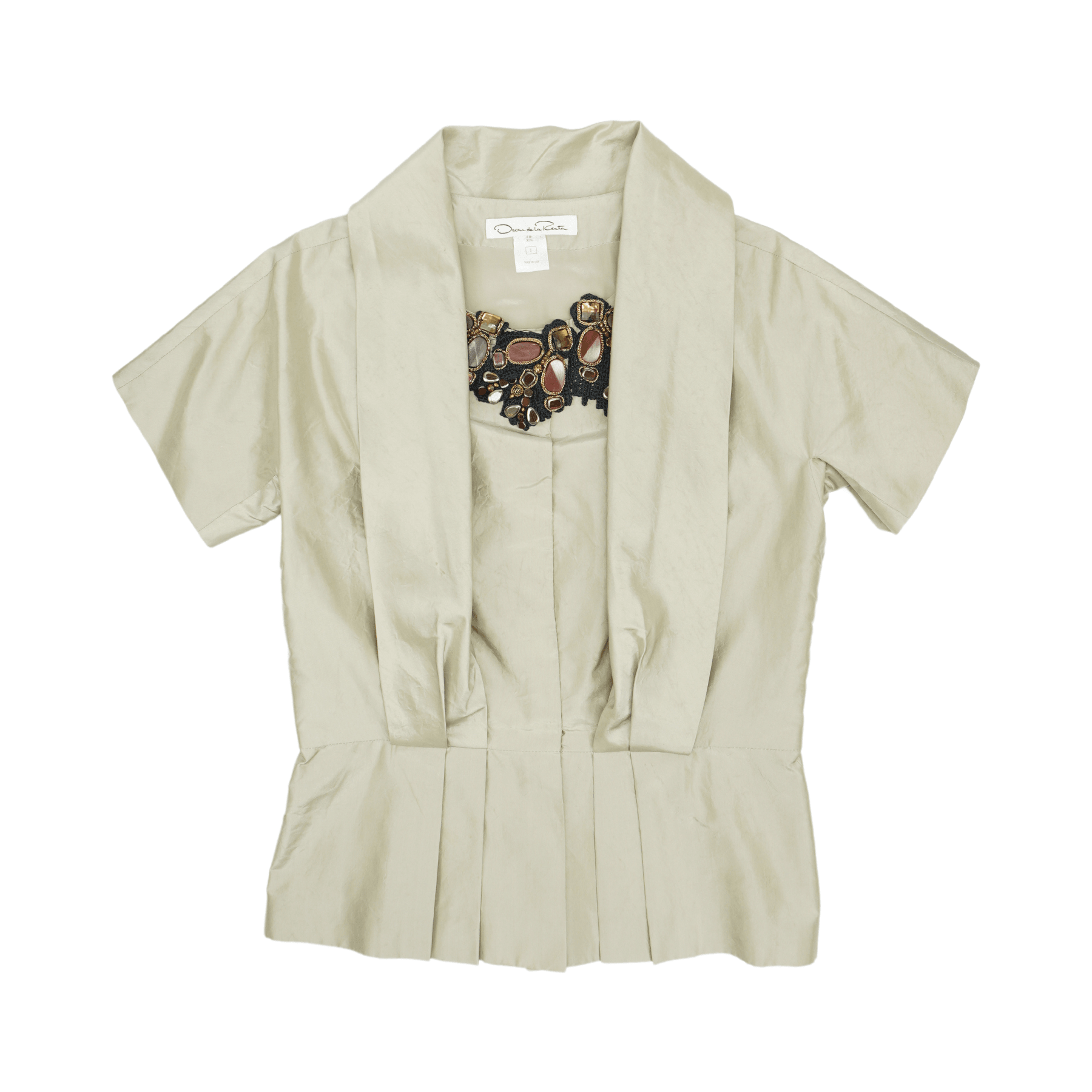 Oscar De La Renta Top - Women's 8