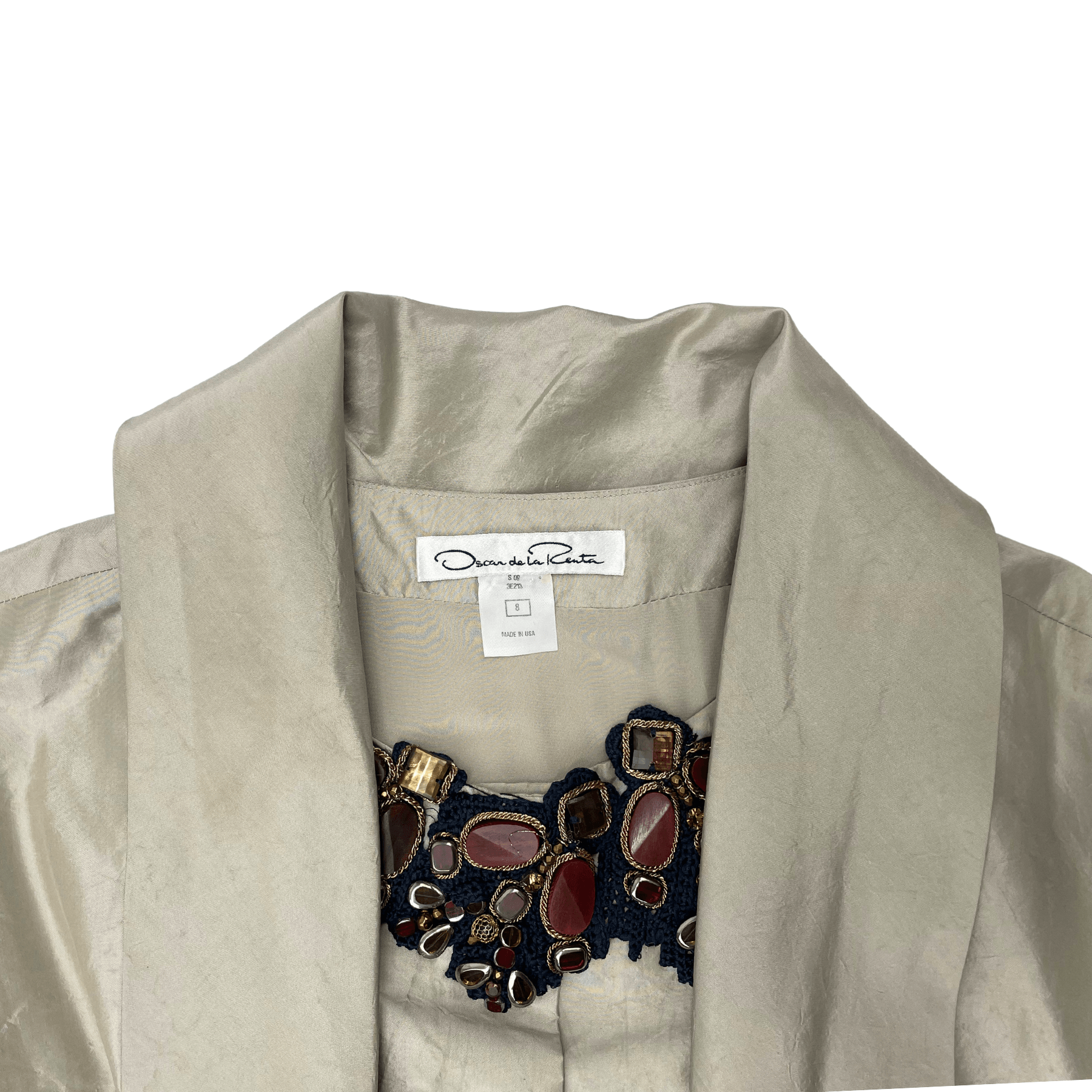 Oscar De La Renta Top - Women's 8