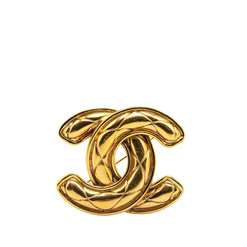 Chanel Coco Mark Matelasse Brooch