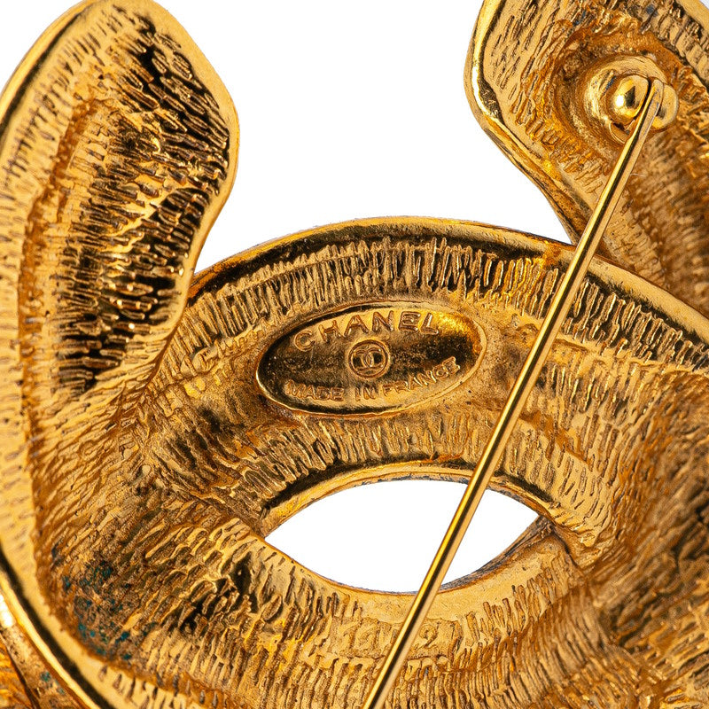 Chanel Coco Mark Matelasse Brooch