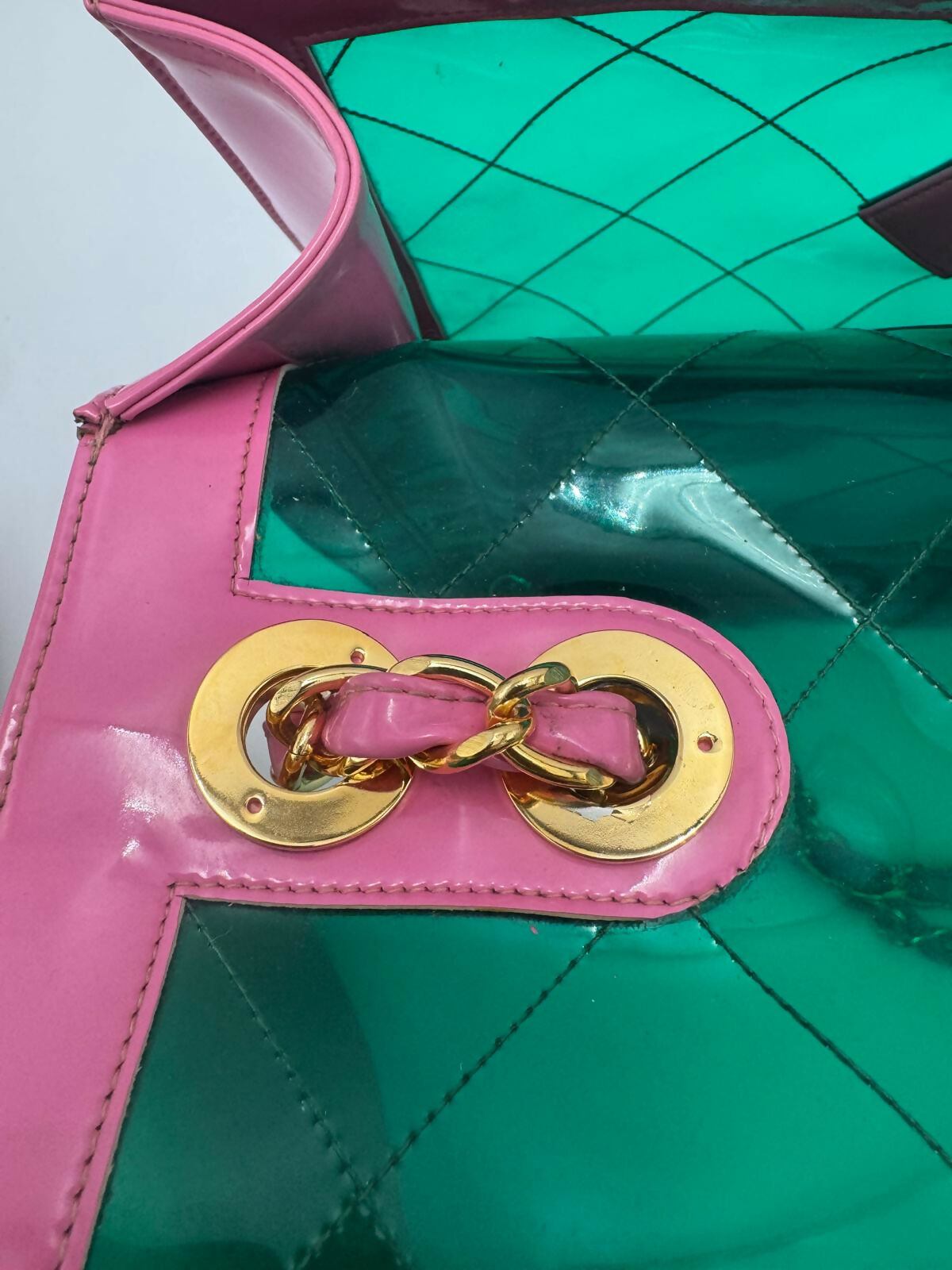 Chanel 2018 Coco Splash PVC Flap