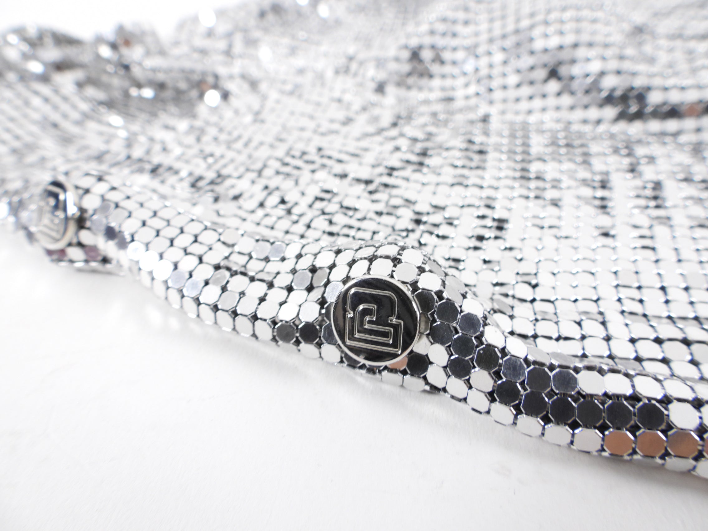 Paco Rabanne Silver Mesh Tank Top - FR38 / S