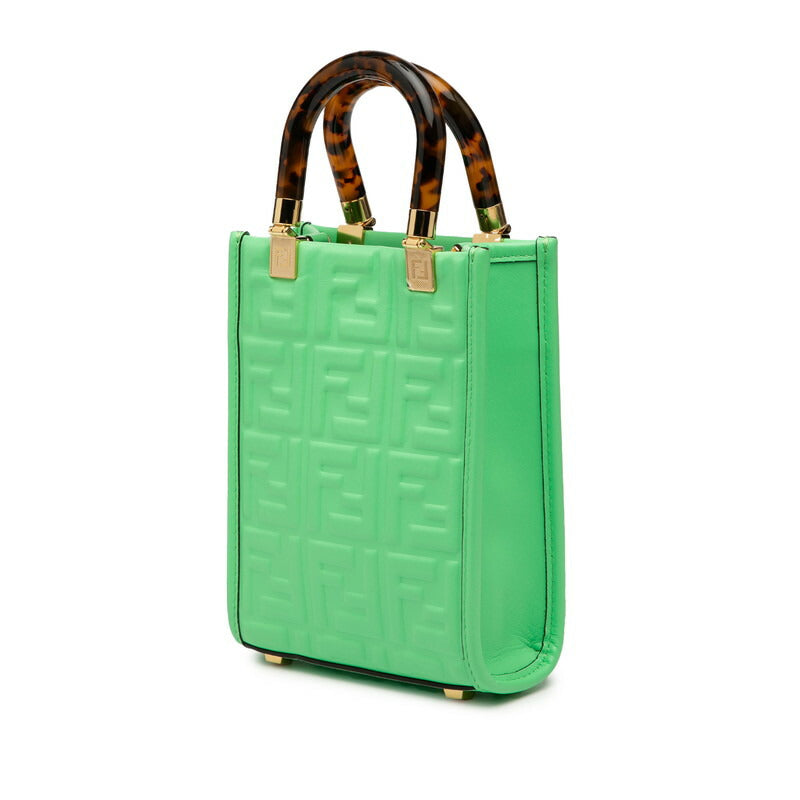 Fendi Sunshine Shopper Leather 2way Bag