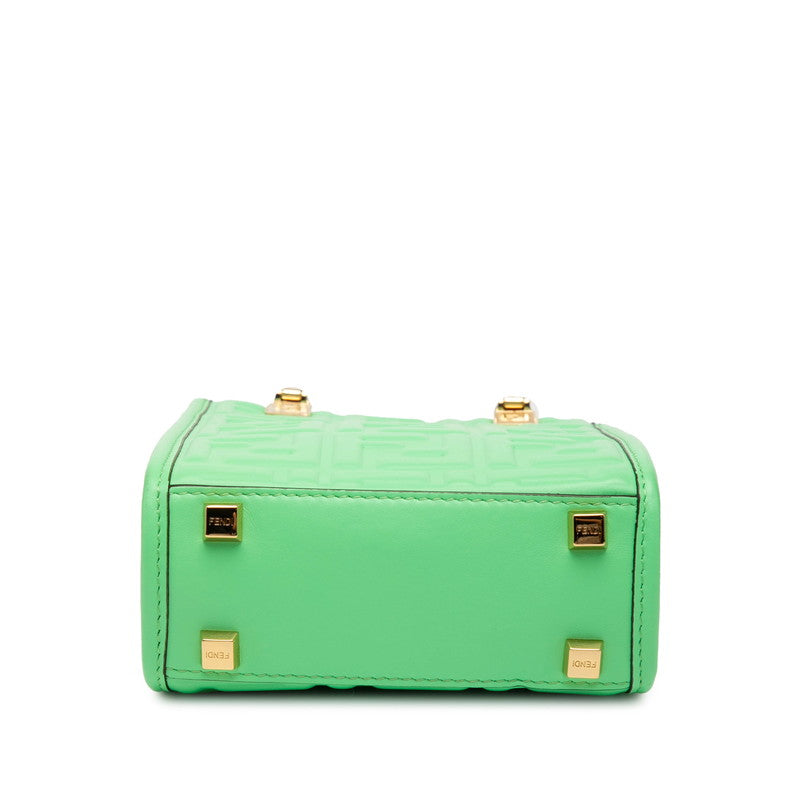Fendi Sunshine Shopper Leather 2way Bag