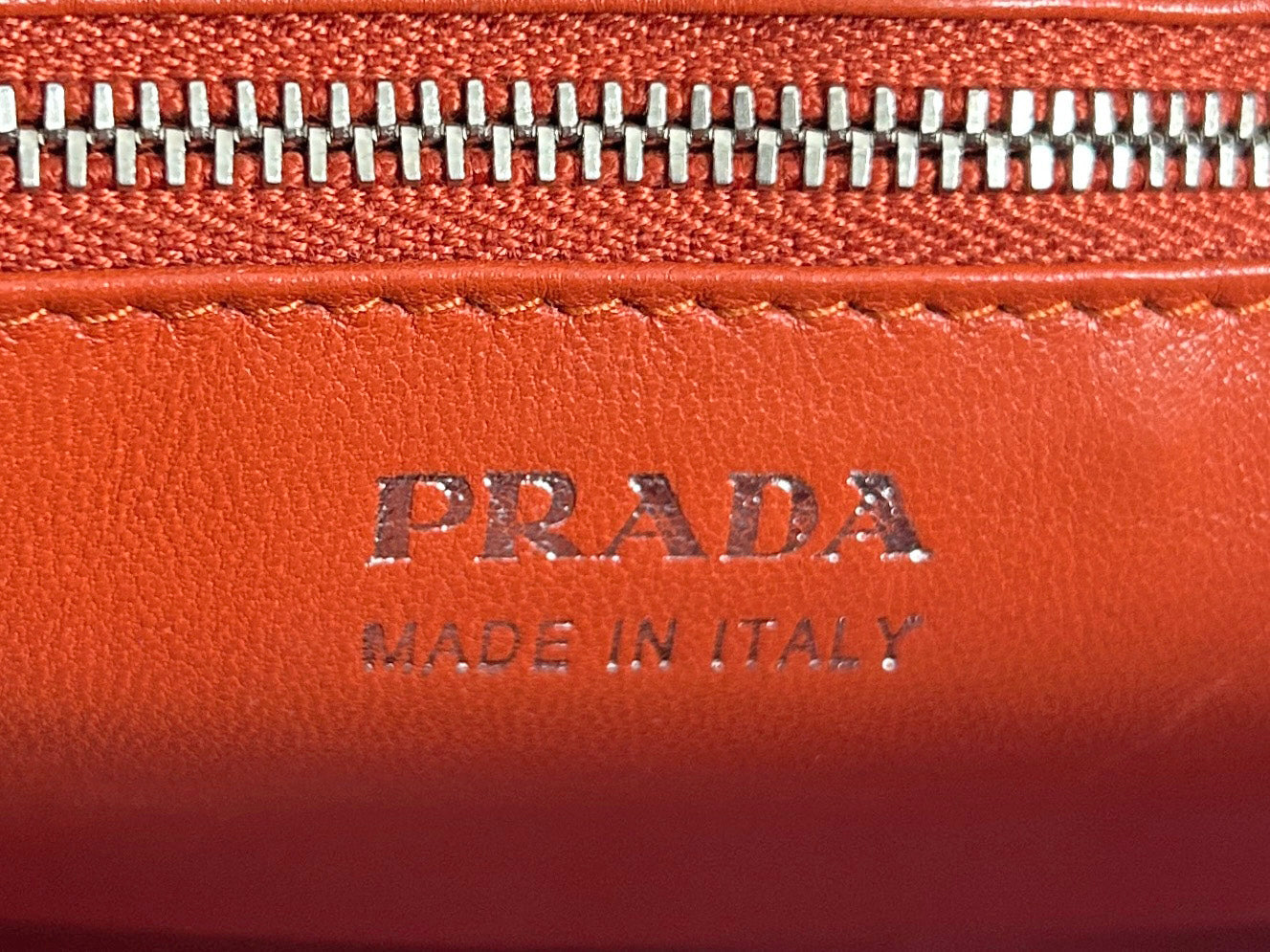 Prada 2016 Vitello Daino Leather Eye Inside Chain Shoulder Bag