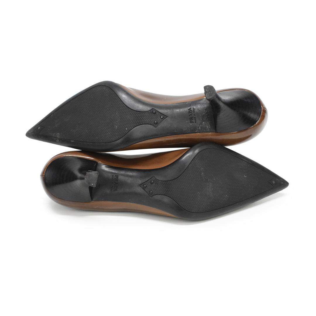 Prada Kitten Heels - Women's 35