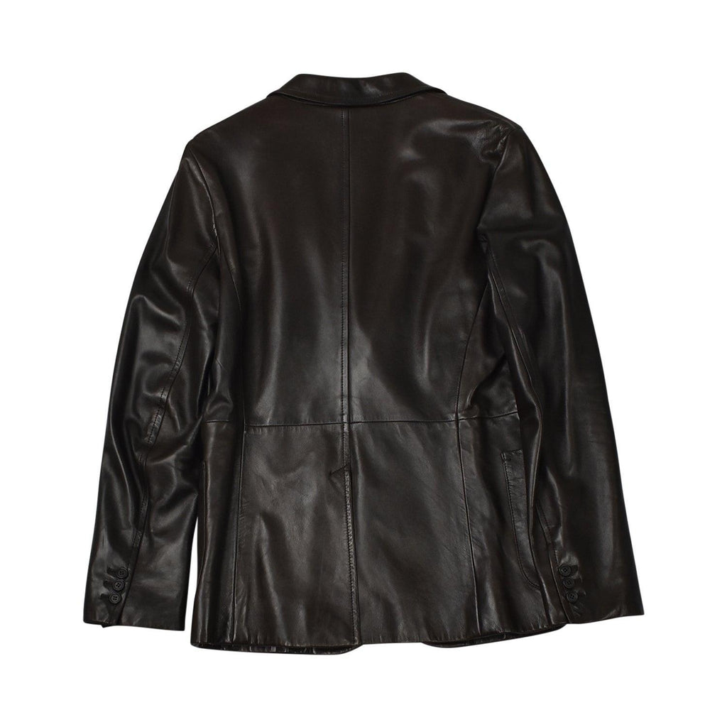 Prada Leather Blazer - Men's 50