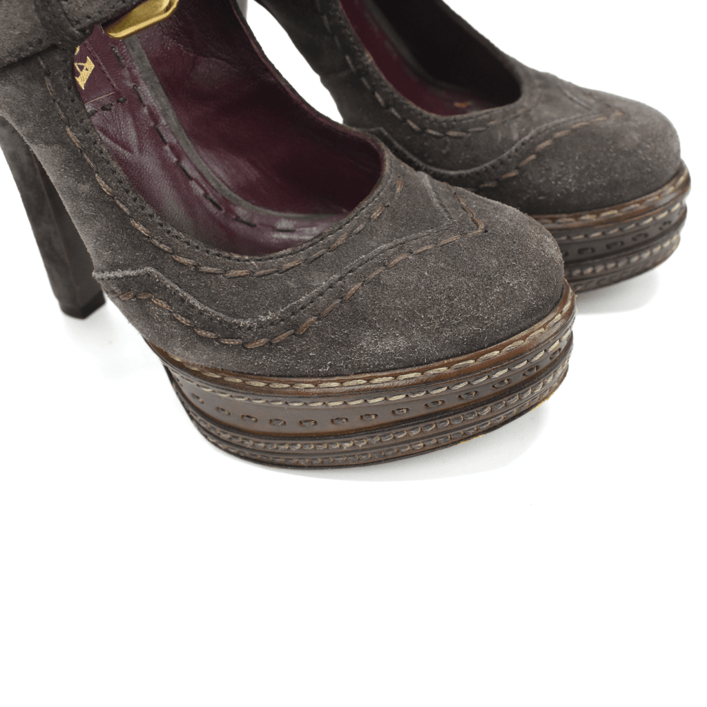 Prada Mary-Jane Platforms - Women's 36