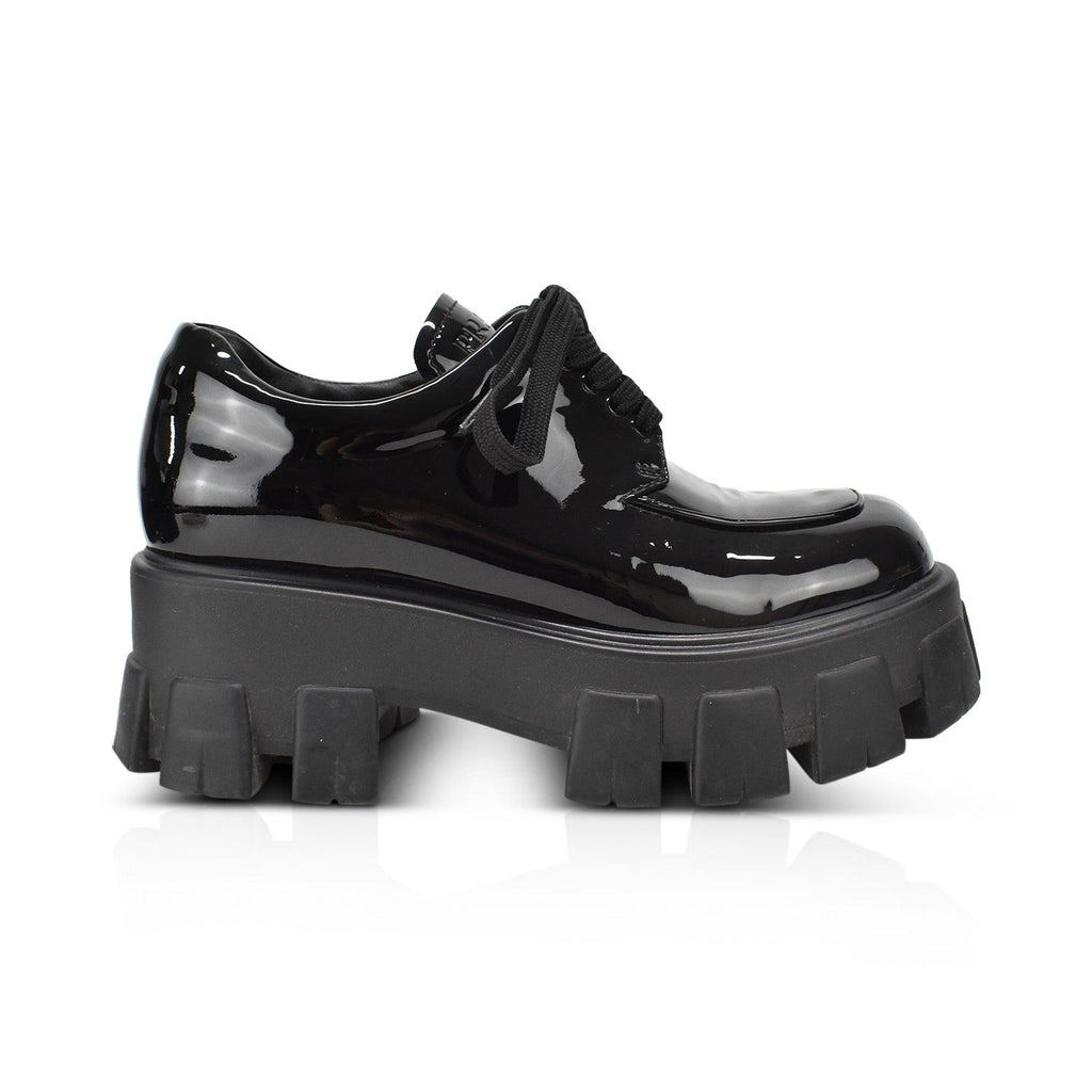 Prada 'Monolith' Derby Shoes - Women's 35