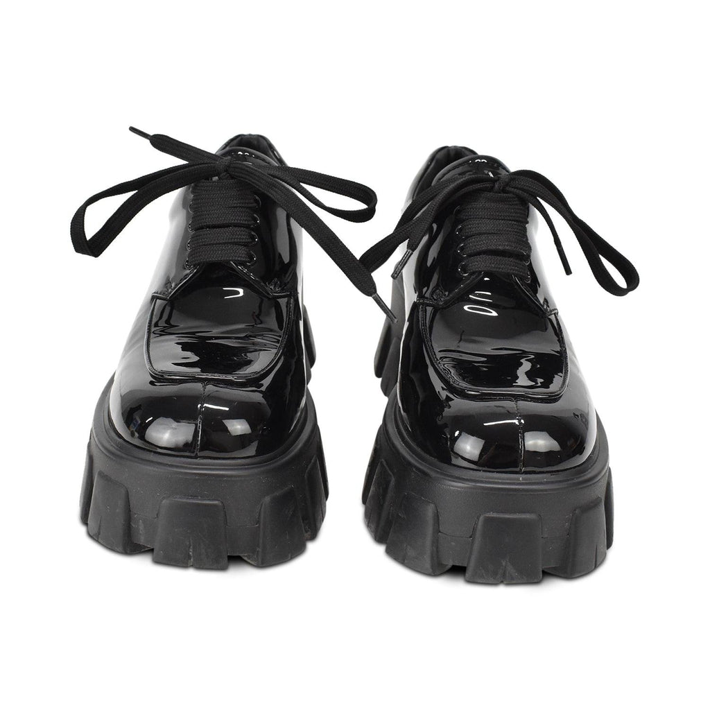 Prada 'Monolith' Derby Shoes - Women's 35