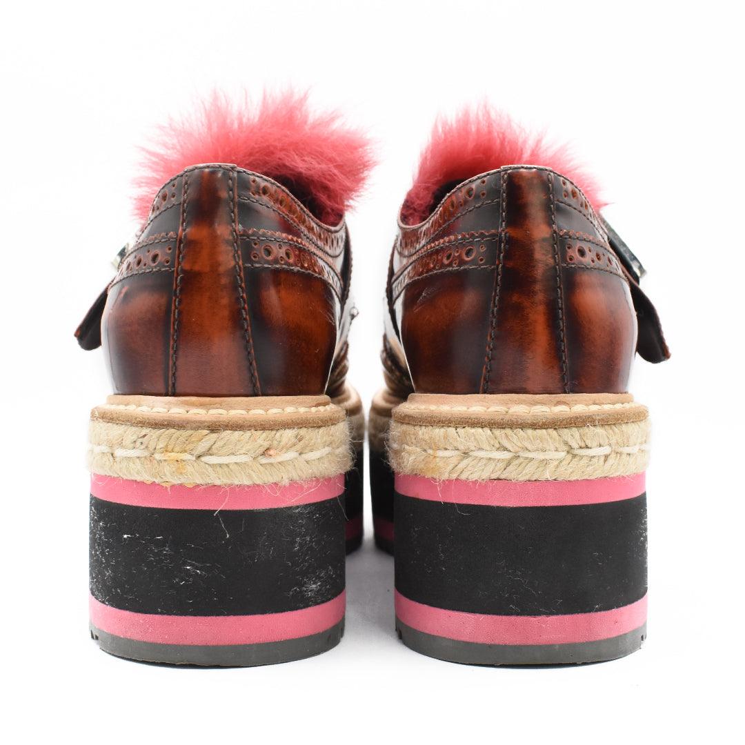 Prada Platform Loafers - Women's 37.5