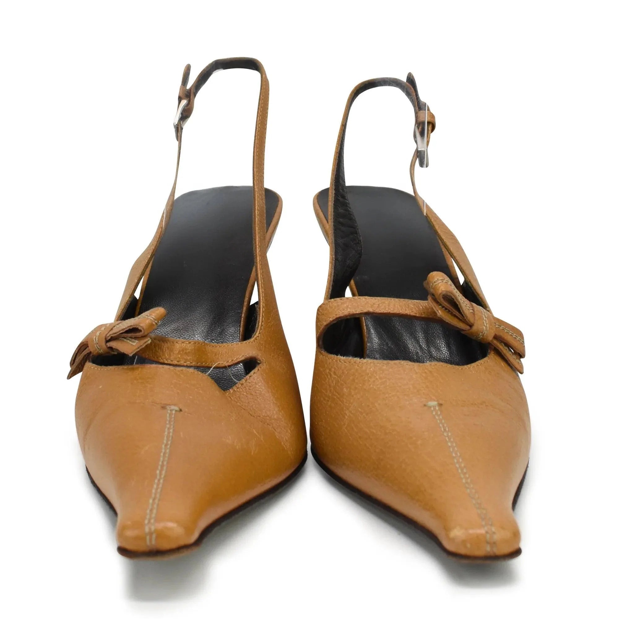 Prada Slingback Heels - Women's 36.5