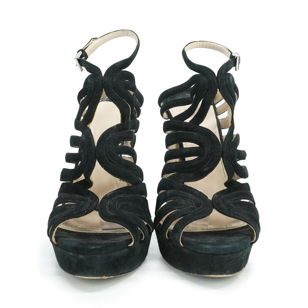 Prada Strappy Heels - Women's 39