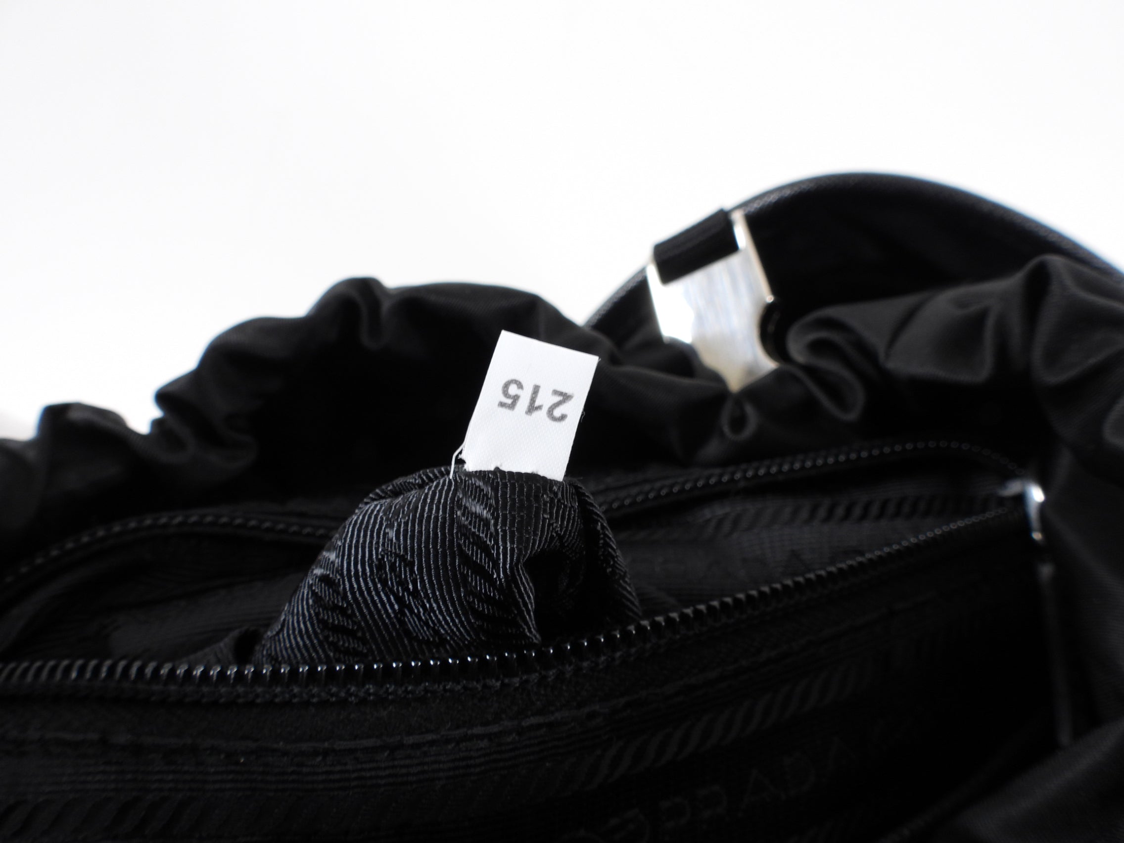 Prada Black Nylon Tessuto 2020 Backpack
