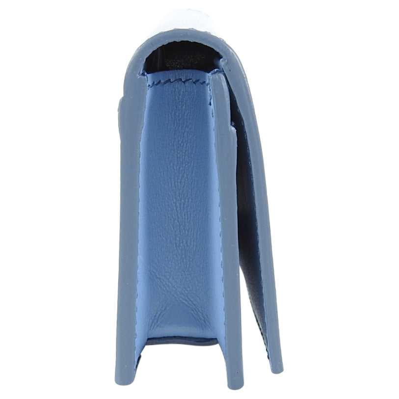 Prada Light Blue Astrale Saffiano Snap  Case