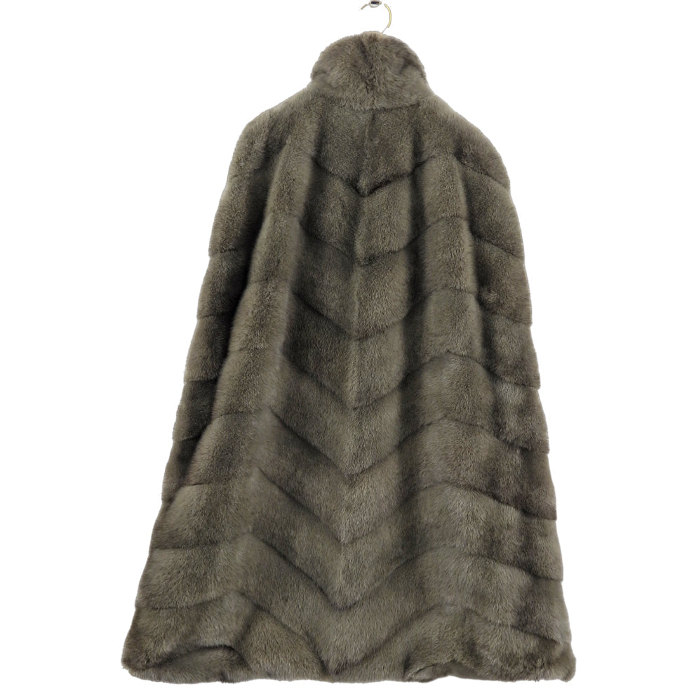 Prada Custom Couture Bespoke Mink Fur Cape - S