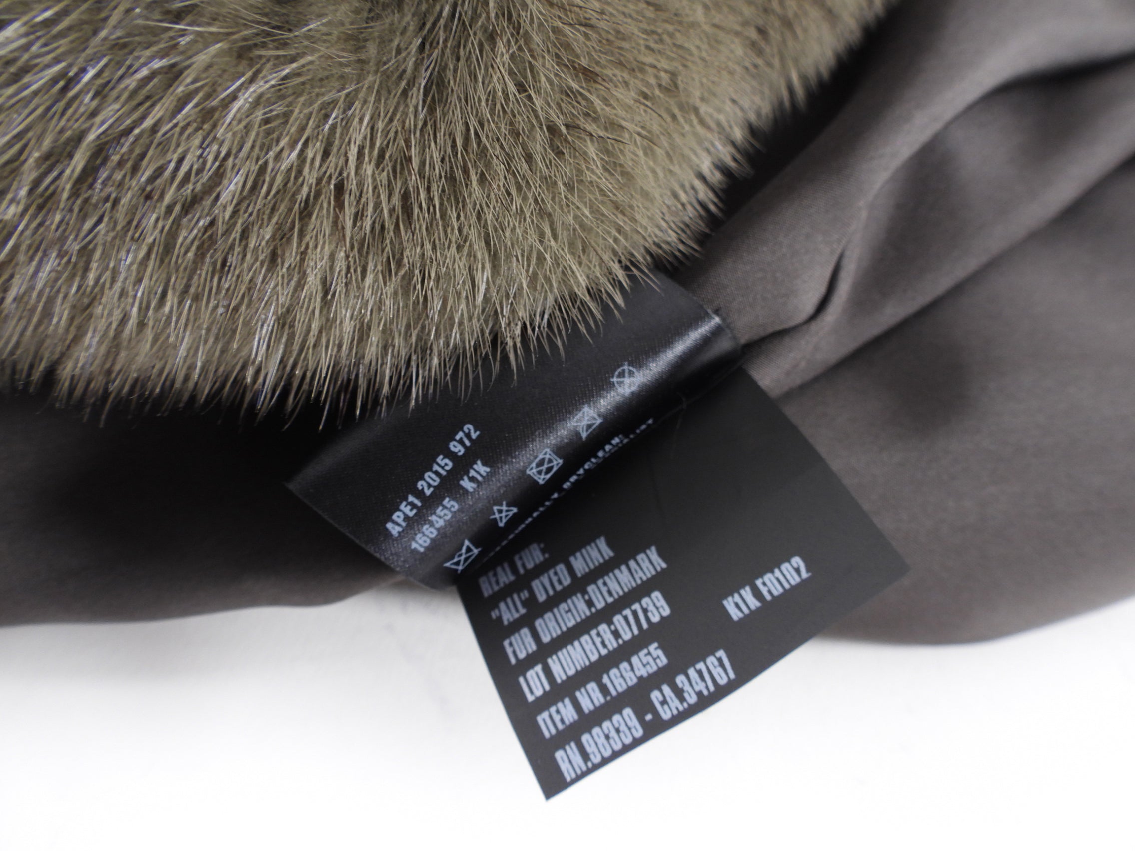 Prada Custom Couture Bespoke Mink Fur Cape - S