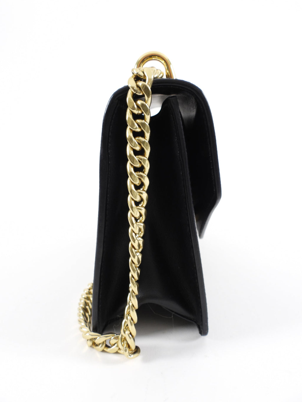 Prada Black Saffiano Small Crossbody Chain Bag