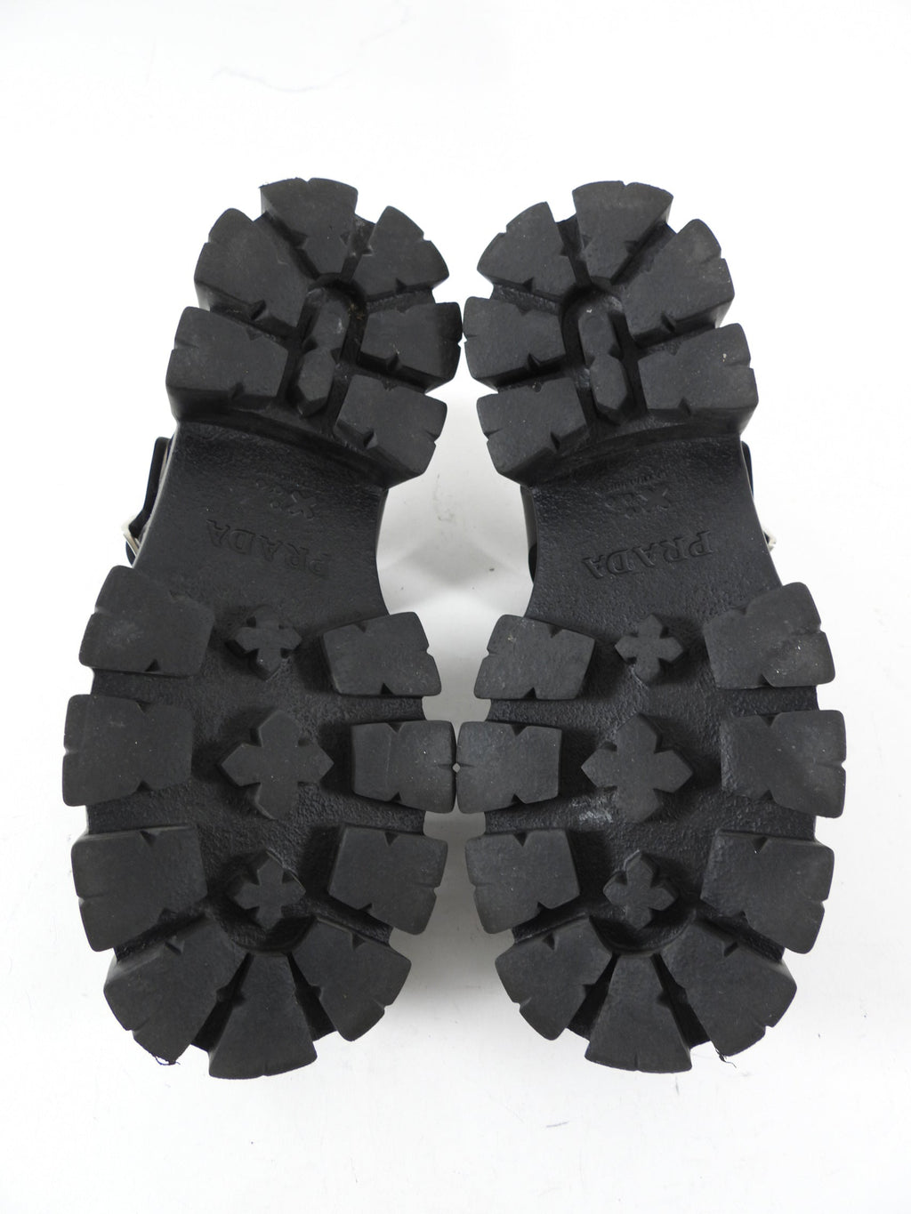 Prada Rubber Monolith Fisherman Sandals - 37