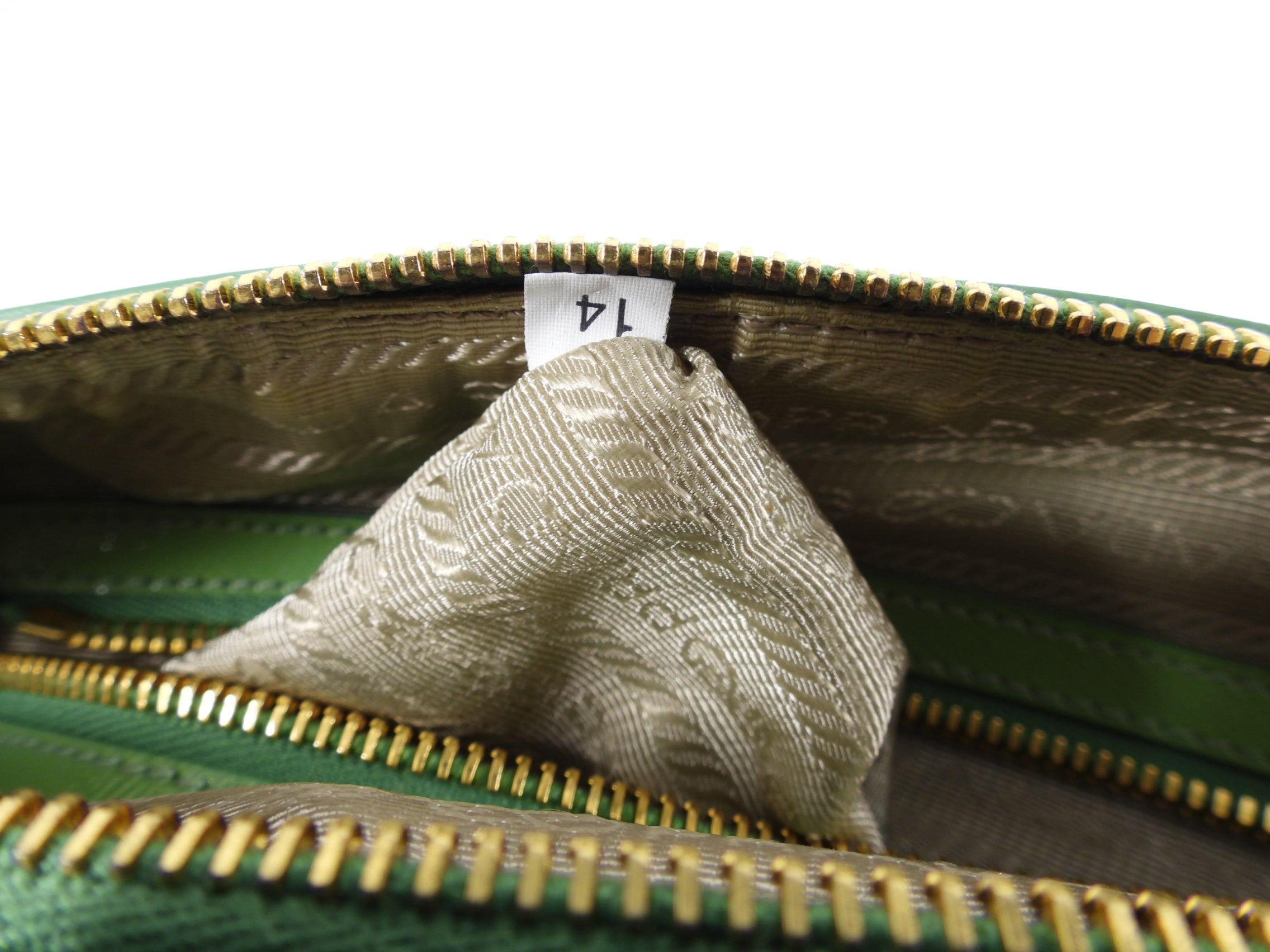 Prada Lime Green Saffiano Vernice Bauletto Small Doctor Bag