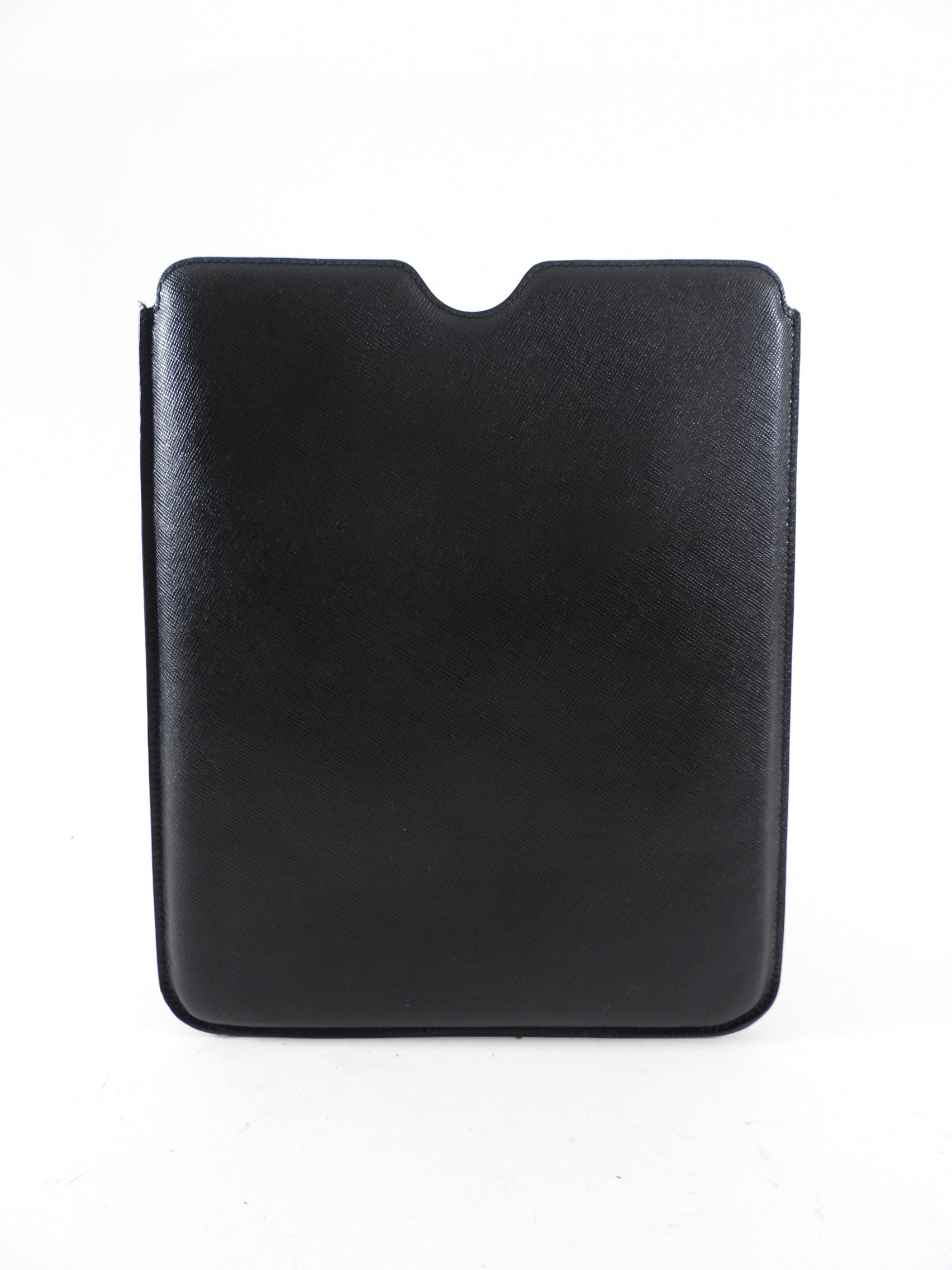 Prada Black Saffiano Leather Ipad Case